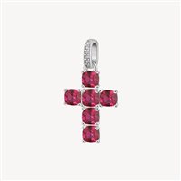 Charm Brosway Donna FANCY PASSION RUBY in Argento Zirconia FPR116 - FPR116